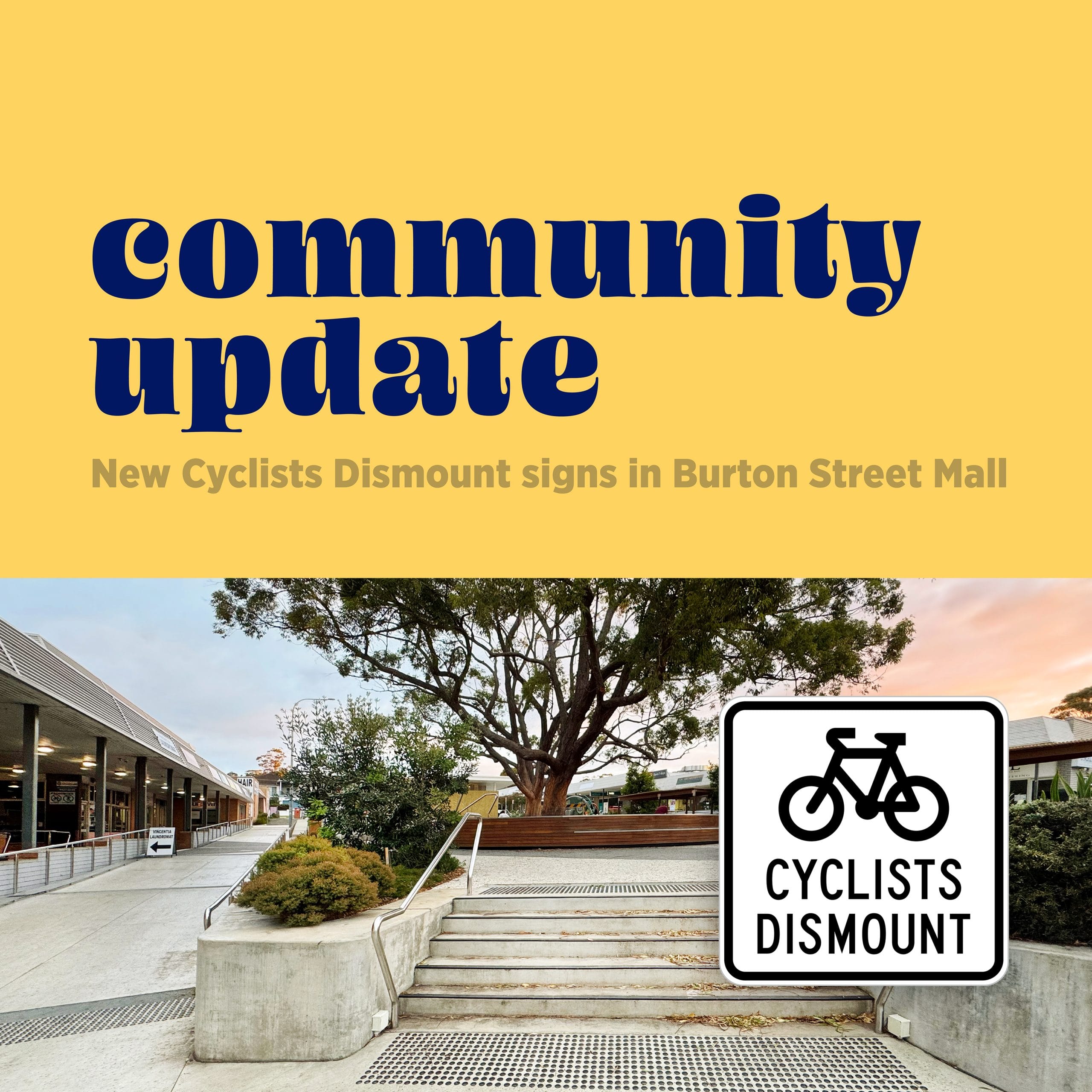 You are currently viewing Update on Bikes in Burton St Mall